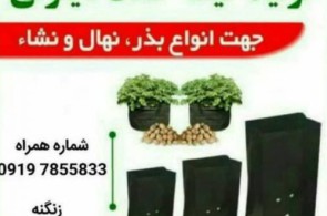 شرکت رز پلاست | تولید و فروش کیسه کشت نایلونی در کرج و سراسر ایران